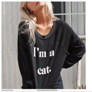 WILDFOX I'm a Cat. Sweatshirt